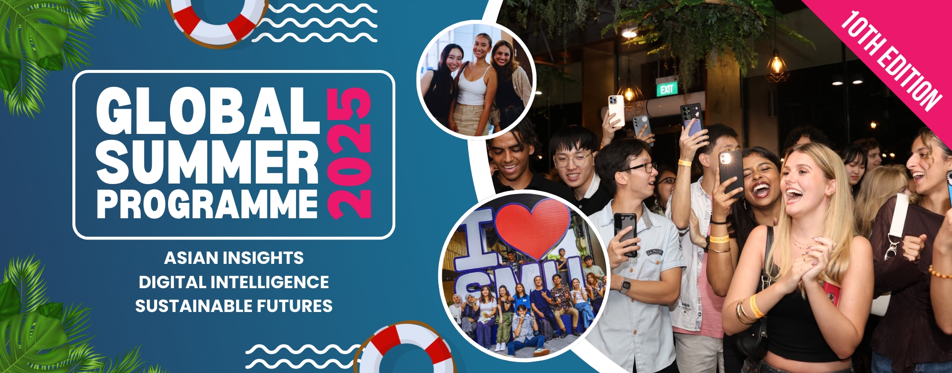 Singapore SMU Global Summer Programme 2025 banner