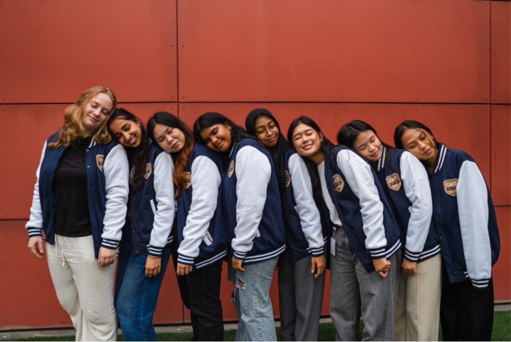 Group of SMU Exchange Students