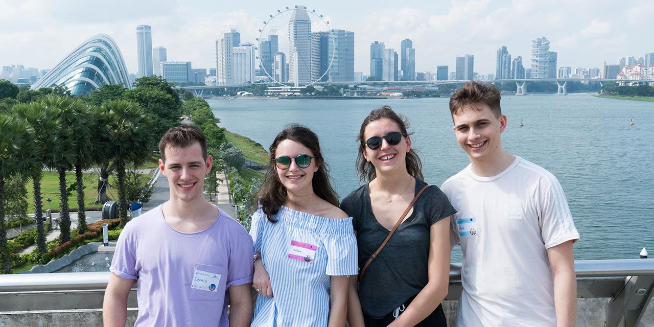 Orientation: Visit to Marina Bay