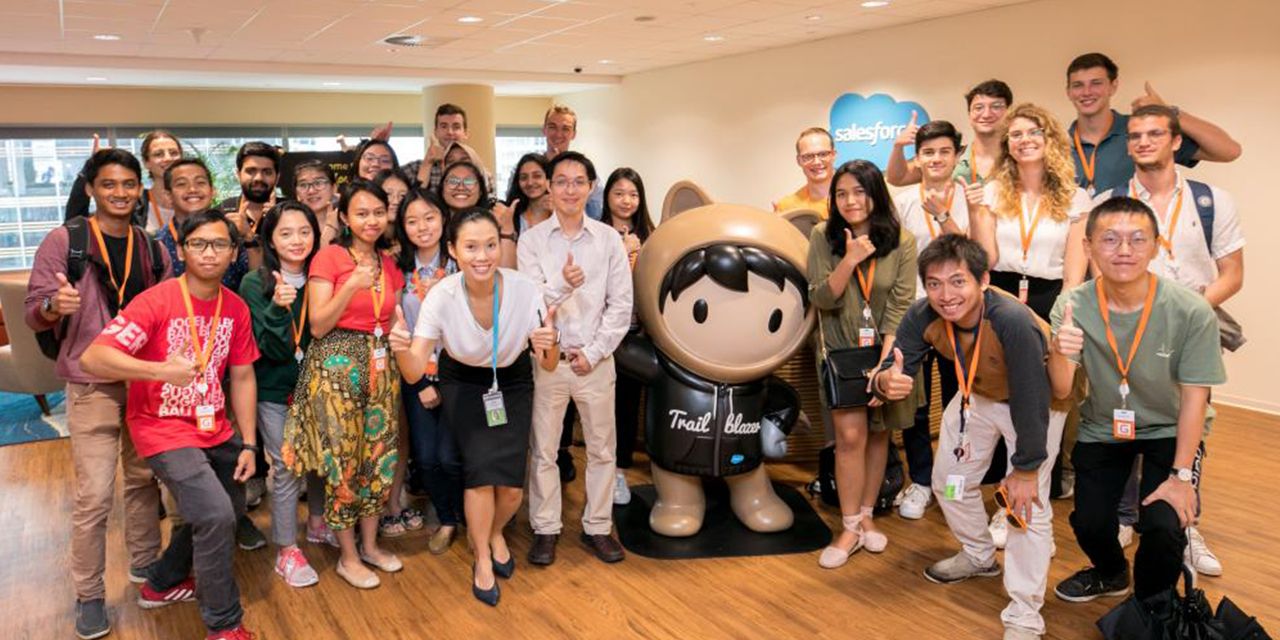 Company Visit to Salesforce – Gain insights into leading companies with interests in Asia
