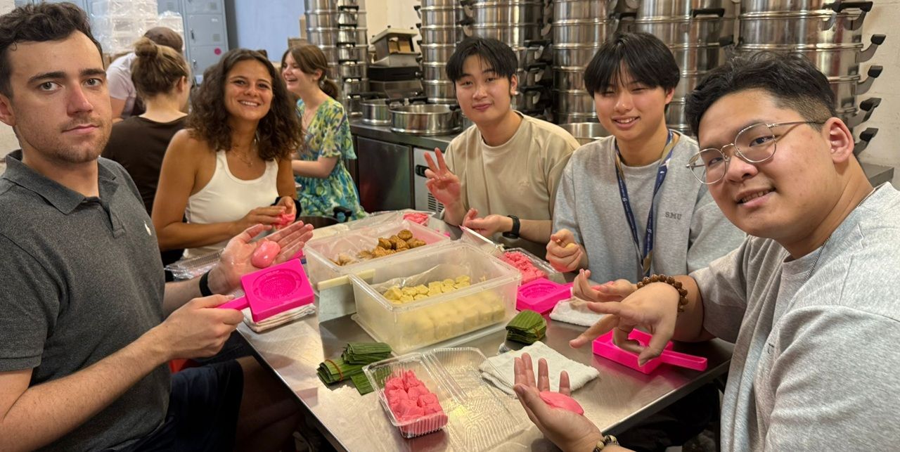 Workshops-making Ang Ku Kueh, a local snack